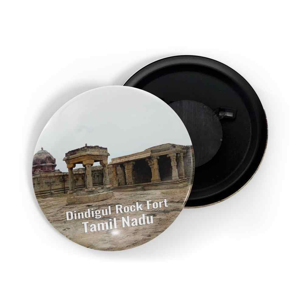 dhcrafts Fridge Magnet Multicolor Dindigul Rock Fort Tamil nadu Tourist Place Glossy Finish Design Pack of 1 (58mm)